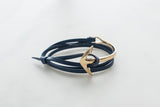 Anchor Bracelet Mens-Gold